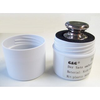 Edelstahl Einzel-Prüfgewicht, Klasse E2 100g
