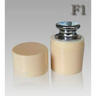 1000g F1 Stainless steel calibration weight / test weight including protective capsule, accuracy class F1