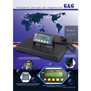 G&G KF Küchenwaagen. Digitale Waage mit Netzteil & Batterie, 29,95 EUR
