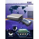 TC-KP Kompakte Plattformwaagen, Versionen von 8kg/0,2g bis 30kg/1g TC15KP: 15kg/0,5g