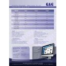 TC-KP Kompakte Plattformwaagen, Versionen von 8kg/0,2g bis 30kg/1g TC15KP: 15kg/0,5g