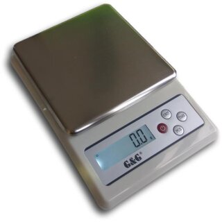 KF Kitchen scales, various models up to 10 kg, from 0.01 g accuracy (small version)