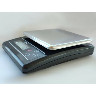 KF Kitchen scales, various models up to 10 kg, from 0.01 g accuracy (small version) KF3000B: 3000g/0,1g (Black)