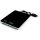 KH 30K kitchen scale, 30kg/1g with 22 * 29 cm weighing surface Black