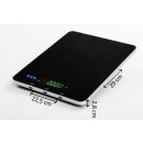 KH 30K kitchen scale, 30kg/1g with 22 * 29 cm weighing surface Blue