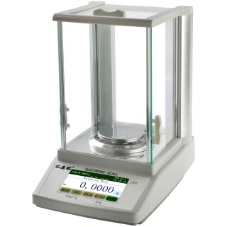 JJ-BFD analytical scale with touch-controls and internal calibration