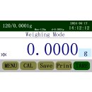 JJ-BFD analytical scale with touch-controls and internal calibration