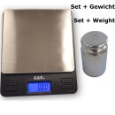 LS Feinwaage 500g/0,01g (+ Gewicht)