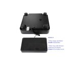 PSA Series: Compact parcel scale, starting at 1g  PSA 30 Version 2: 30kg/1g + 3kg/0,1g Fine Measurement range (with long cable instead display bracket)