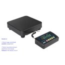 PSA Series: Compact parcel scale, starting at 1g  PSA 30 Version 2: 30kg/1g + 3kg/0,1g Fine Measurement range (with long cable instead display bracket)