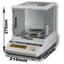JJ100B JJ-B Präzisionwaage (110g/0,001g), Neuwertig...